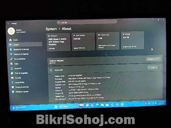 URGENT PC SALE AMD Ryzen 5 3400G WITH FREE GAMEPAD!